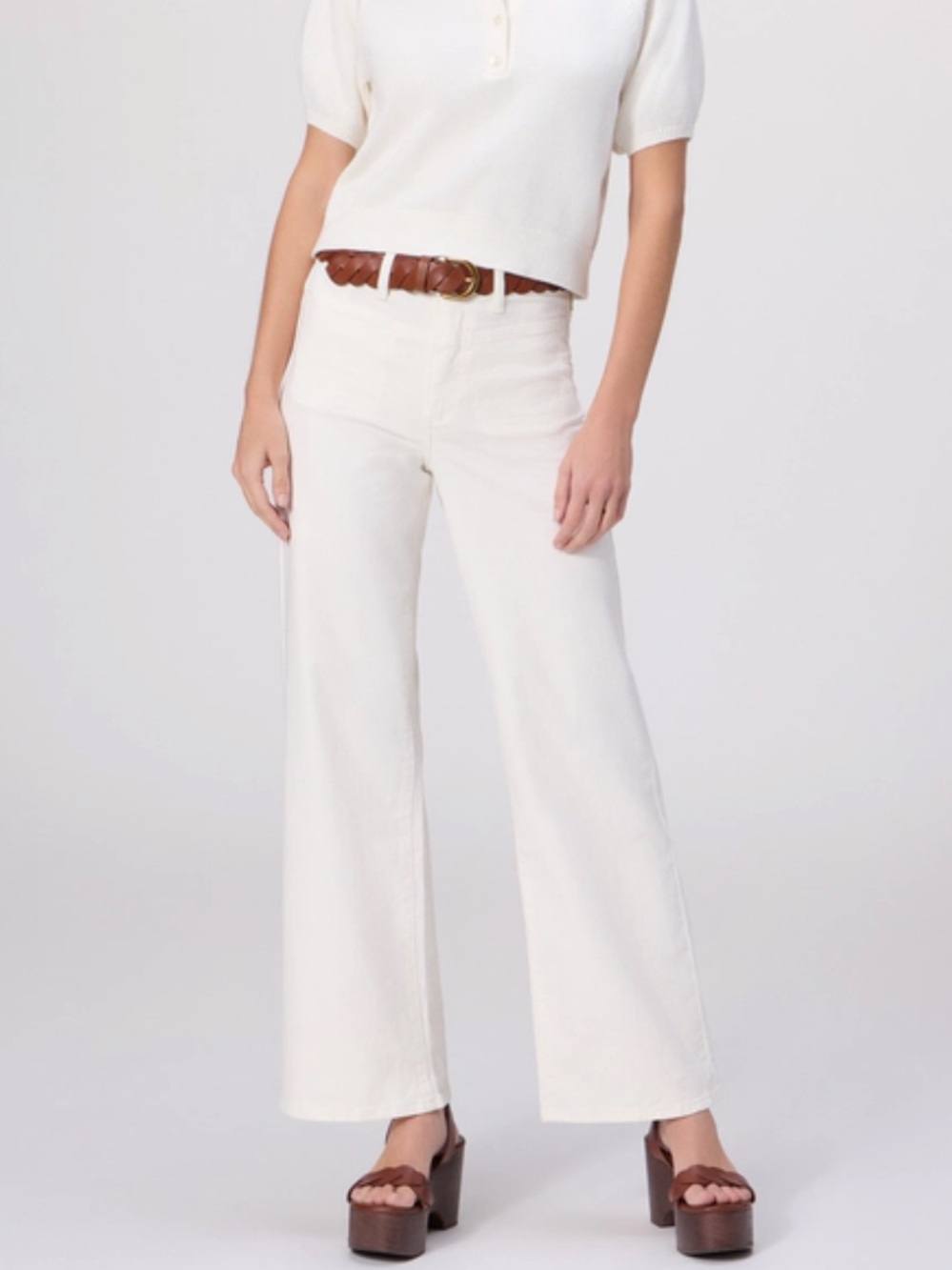 PAIGE - Anessa 31" Wide Leg Jean